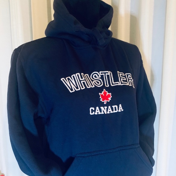 UNISEX NAVY HOODIE - Picture 2 of 2
